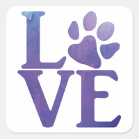 Love Paw Classic Purple