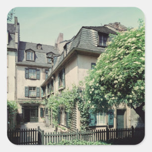 Pegatina Cuadrada Lugar de nacimiento de Ludwig van Beethoven