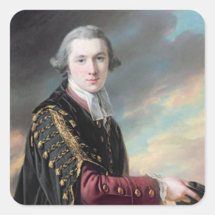 Pegatina Cuadrada Luke Gardiner