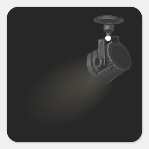 Pegatina Cuadrada Luz de la etapa del techo de la lámpara de techo d