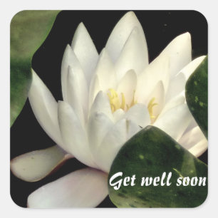 Pegatina Cuadrada Luz dentro