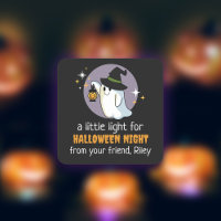 Luz Fantasma Para El Favor De La Noche De Hallowee