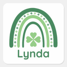 Lynda Nombre Clover Boho Rainbow