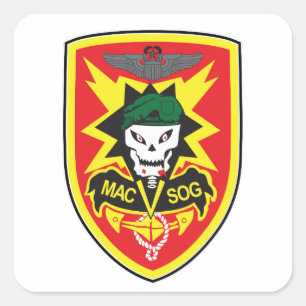 PEGATINA CUADRADA MACV-SOG