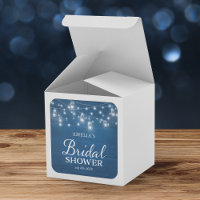 Madera Rusa Mason Jars Enluce Ducha Azul Bridal