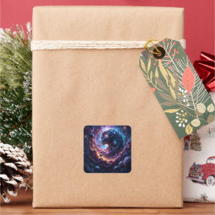 Pegatina Cuadrada Madre del Universo - Quien Sueña las Estrellas.