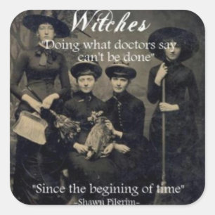 Pegatina Cuadrada Magick - haciendo qué no puede ser hecha