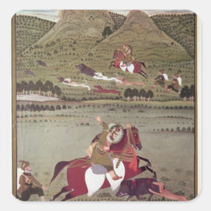 Pegatina Cuadrada Maharana Jawan Singh