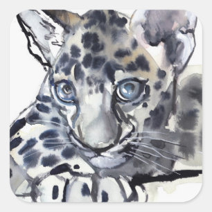 Pegatina Cuadrada Mal