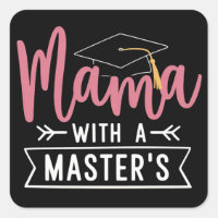 Mamá con Maestría MBA Graduación de Maestría