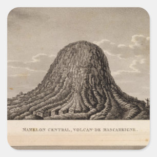 Pegatina Cuadrada Mamelon, Bory