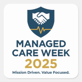 Pegatina Cuadrada Managed Care Week 2025 - Sticker Sheet (20)
