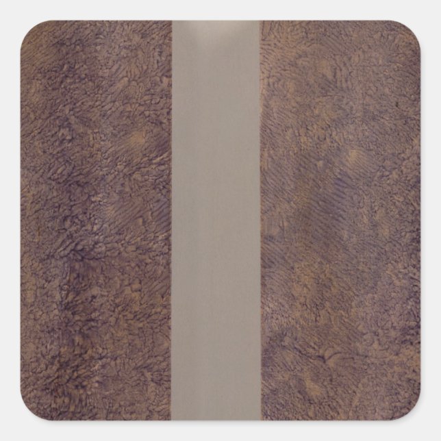 Pegatina Cuadrada Mapa (Anverso)