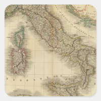 Mapa del Atlas de Italia