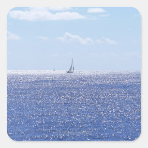 Pegatina Cuadrada Mar 6