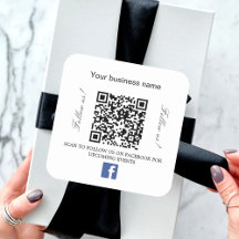 Marca color nombre comercial qr código Facebook