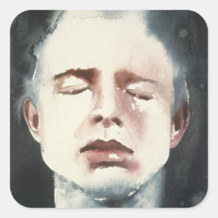 Pegatina Cuadrada Marcas distintivas 4