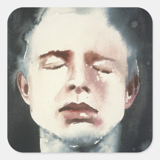 Pegatina Cuadrada Marcas distintivas 4 (Anverso)