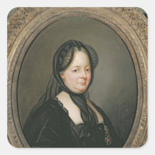 Pegatina Cuadrada María Teresa de Austria