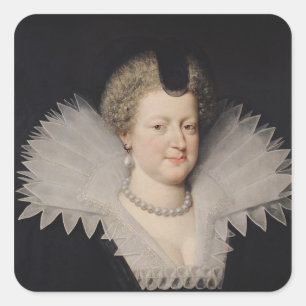 Pegatina Cuadrada Marie de Medici