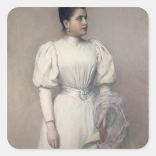 Pegatina Cuadrada Marie Renard