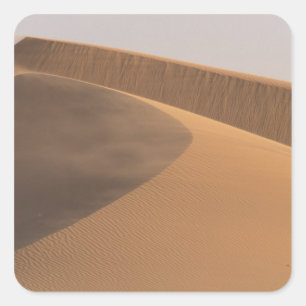 Pegatina Cuadrada Marruecos, Dunas de arena, Valle de Draa