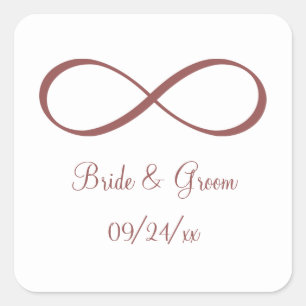 Pegatina Cuadrada Marsala