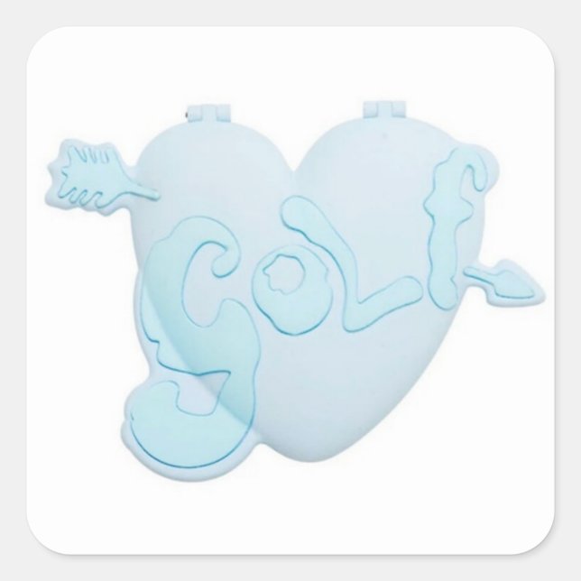 Pegatina Cuadrada martysupreme  (Anverso)