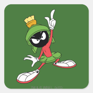 Pegatina Cuadrada MARVIN LA PROclamación MARTIAN™