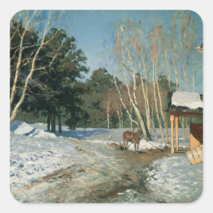 Pegatina Cuadrada Marzo de 1895