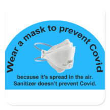 Máscara para prevenir el Covid ya que el saneamien