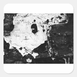 Pegatina Cuadrada máscaras de degustación