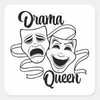 Máscaras de teatro de comedia y tragedia Drama Que