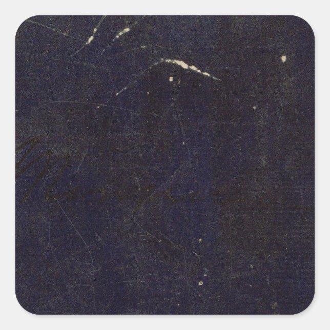 Pegatina Cuadrada Massachusetts 6 (Anverso)