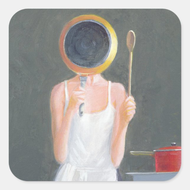 Pegatina Cuadrada Masterchef 2005 (Anverso)