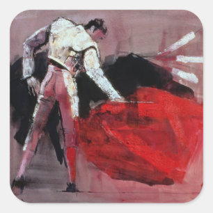 Pegatina Cuadrada Matador 1998