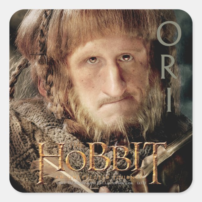 Pegatina Cuadrada Material gráfico de edición limitada: Ori (Anverso)