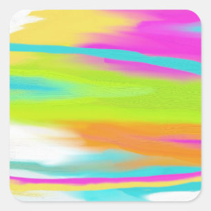 Pegatina Cuadrada Materic