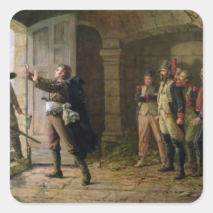 Pegatina Cuadrada Maurice Gigost d'Elbee