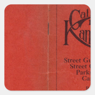 Pegatina Cuadrada Mayor Kansas City