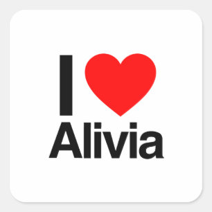 Pegatina Cuadrada me encanta alivia