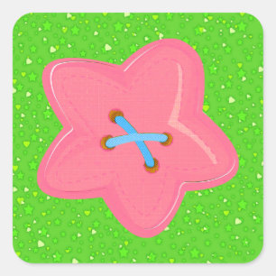 Pegatina Cuadrada Me encanta mascar - SRF