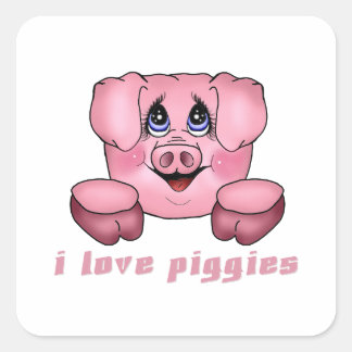 Pegatina Cuadrada Me Encantan Los Cogones