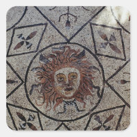 Medusa, mosaico romano de la casa de Orfeo