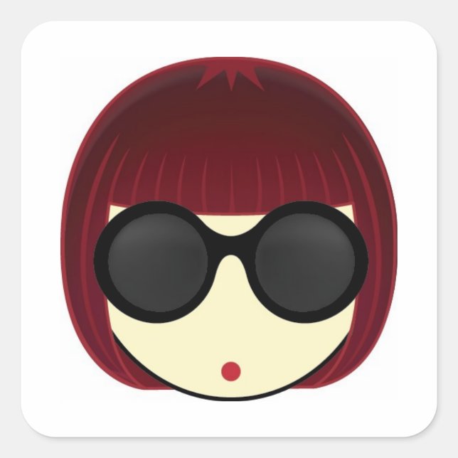 PEGATINA CUADRADA MEGUMI・O (Anverso)