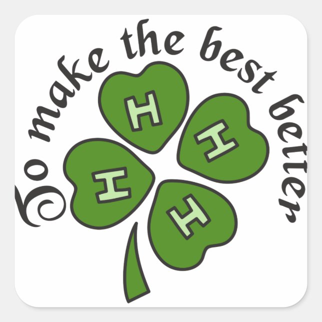 Pegatina Cuadrada Mejoren (Anverso)