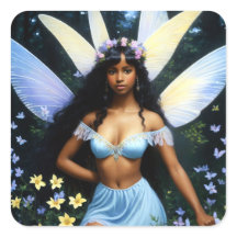 Melanin Magic Chica de hadas negras