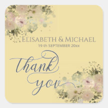 Mellow amarillo acuarela boho moda floral