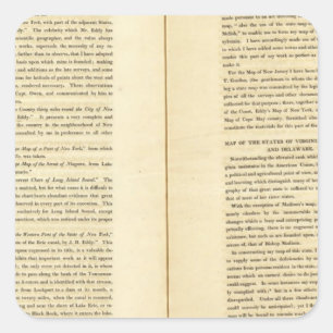 Pegatina Cuadrada Memoria geográfica 2