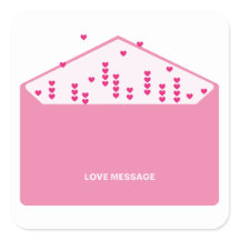 Mensaje de amor Corazones rosas Minimalista Divert
